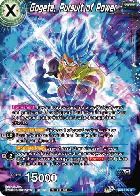 Gogeta, Pursuit of Power (Championship Selection Pack 2023 Vol.2) (Silver Foil)