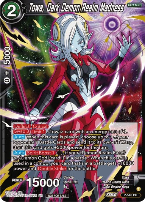Towa, Dark Demon Realm Madness (Championship Selection Pack 2023 Vol.2) (Gold-Stamped Silver Foil)