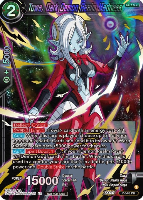 Towa, Dark Demon Realm Madness (Championship Selection Pack 2023 Vol.2) (Gold-Stamped Shatterfoil)