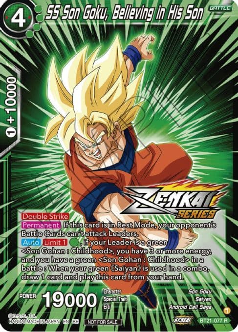 SS Son Goku, Believing in His Son (Event Pack 12)