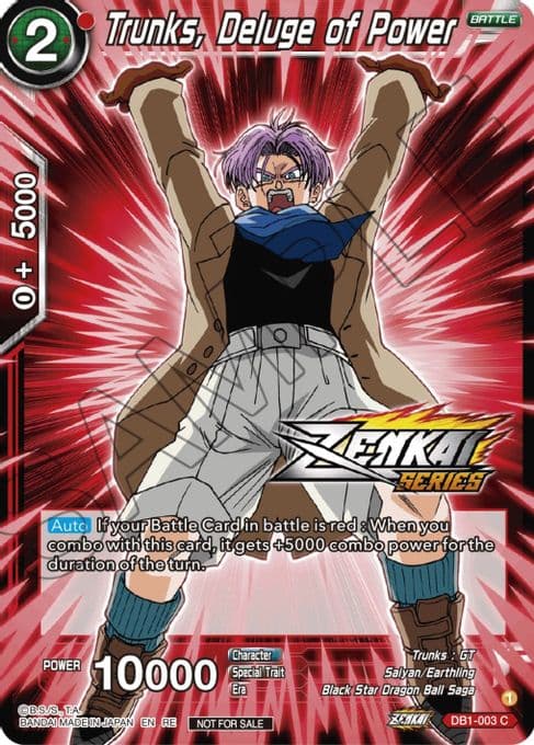 Trunks, Deluge of Power (Event Pack 12)