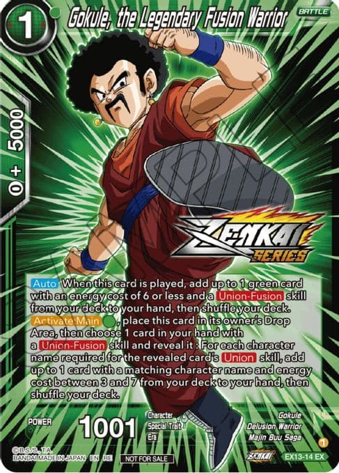 Gokule, the Legendary Fusion Warrior (Event Pack 12)
