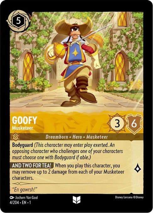 Goofy - Musketeer