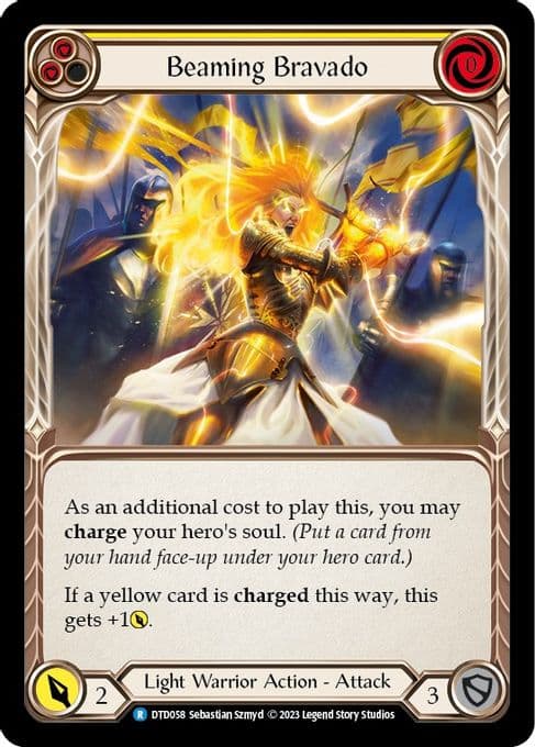 Beaming Bravado (Yellow)