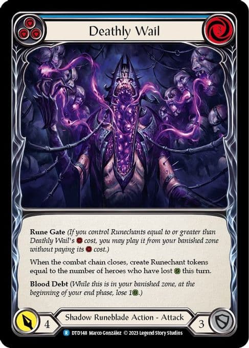 Deathly Wail (Blue)