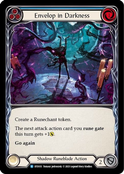 Envelop in Darkness (Blue)