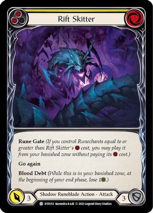 Rift Skitter (Yellow)