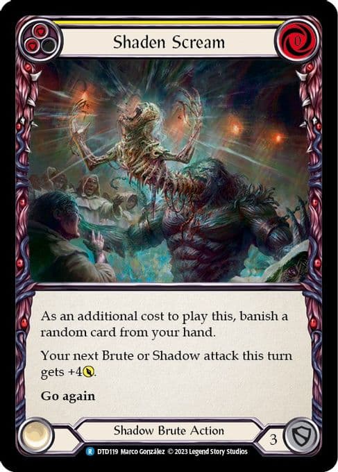 Shaden Scream (Yellow)