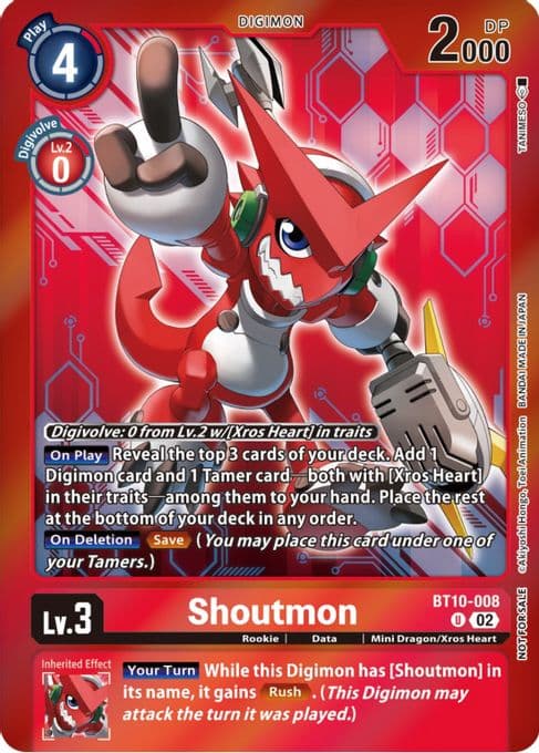 Shoutmon (Event Pack 5)