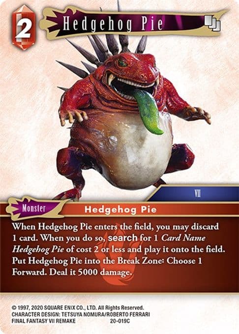 Hedgehog Pie
