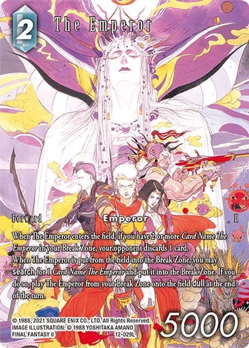 The Emperor (Full Art Reprint)