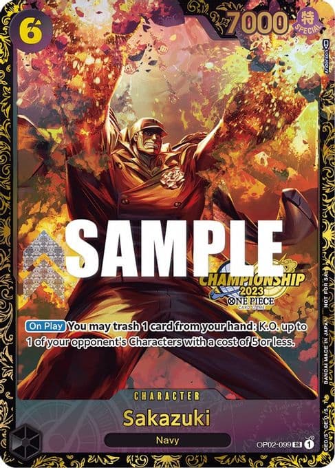 Sakazuki (Championship 2023)