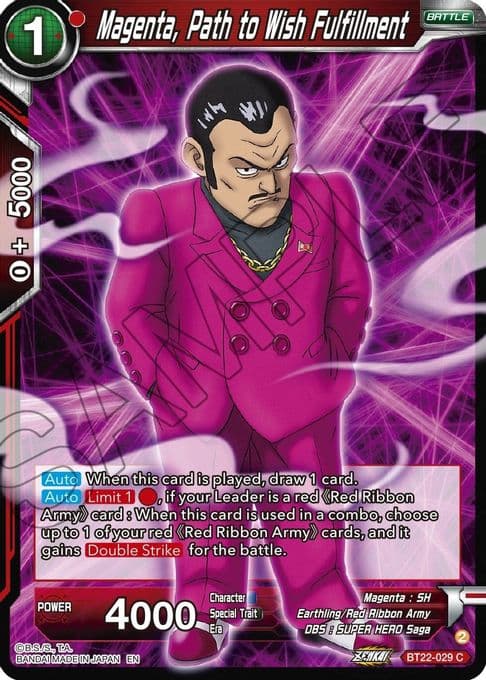 Magenta, Path to Wish Fulfillment