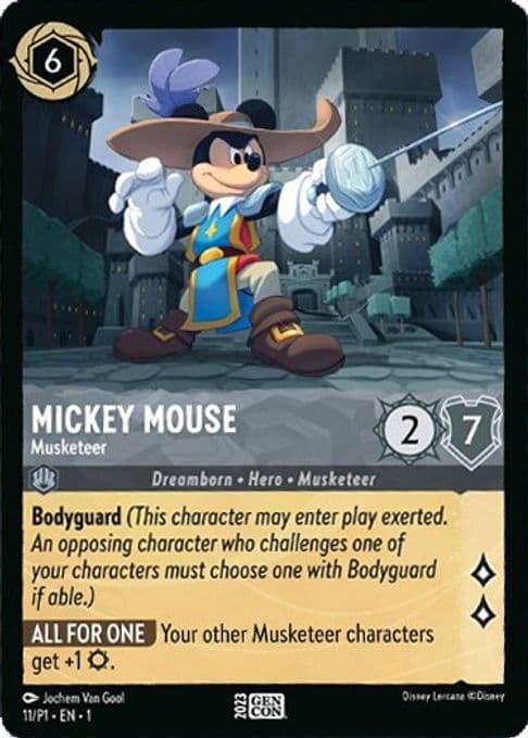 Mickey Mouse - Musketeer