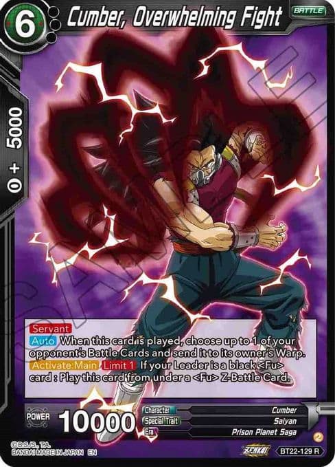 Cumber, Overwhelming Fight