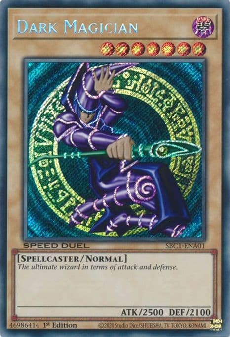 Dark Magician (A) (Secret Rare)