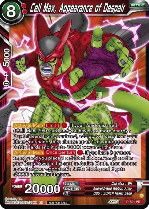 Cell Max, Appearance of Despair (Zenkai Series Tournament Pack Vol.5)
