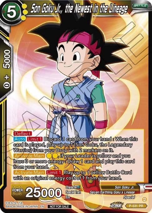Son Goku Jr., the Newest in the Lineage (Zenkai Series Tournament Pack Vol.5)