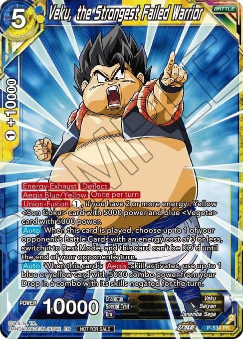 Veku, the Strongest Failed Warrior (Zenkai Series Tournament Pack Vol.5)