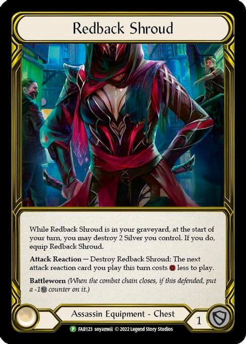 Redback Shroud (Golden) - FAB123