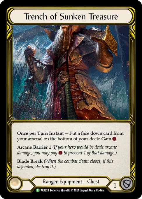 Trench of Sunken Treasure (Golden) - FAB125