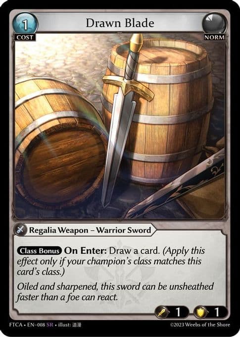 Drawn Blade