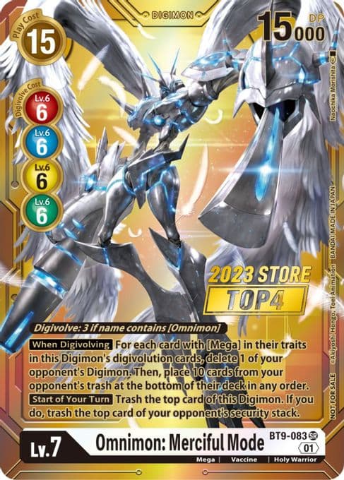 Omnimon: Merciful Mode (2023 Store Top 4)