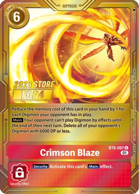 Crimson Blaze (2023 Store Top 4)