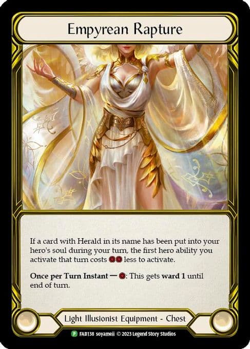 Empyrean Rapture (Golden) - FAB138