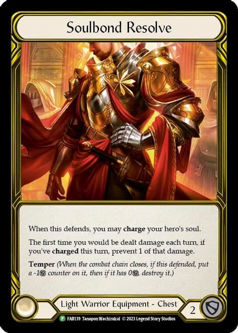 Soulbond Resolve (Golden) - FAB139