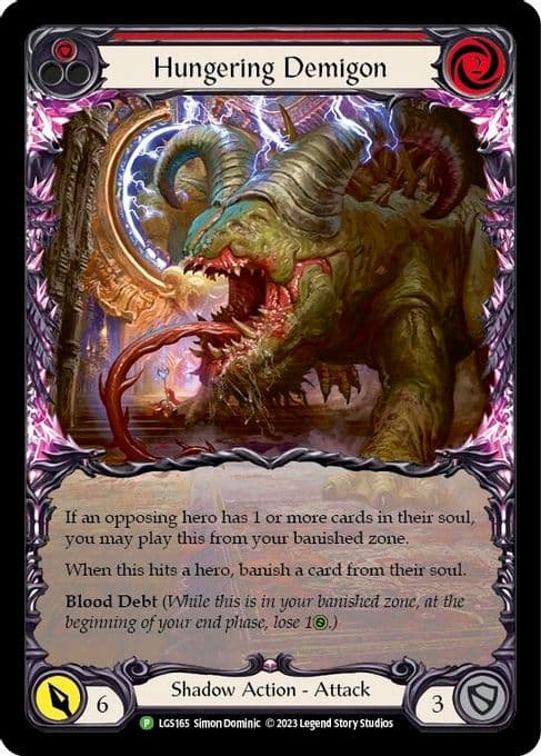 Hungering Demigon (Red) - LGS165