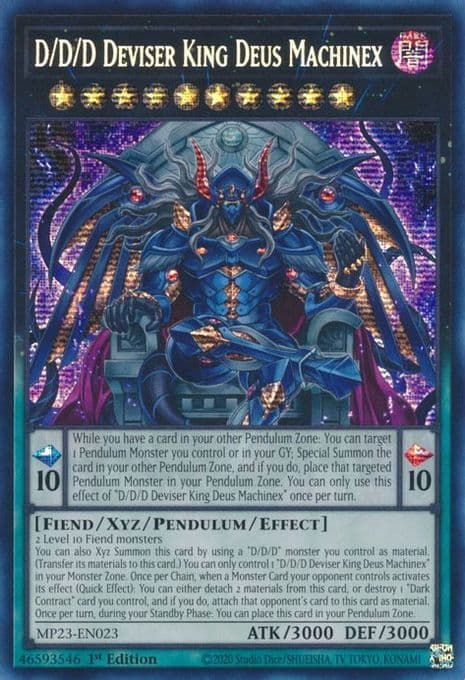 D/D/D Deviser King Deus Machinex