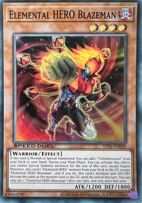Elemental HERO Blazeman