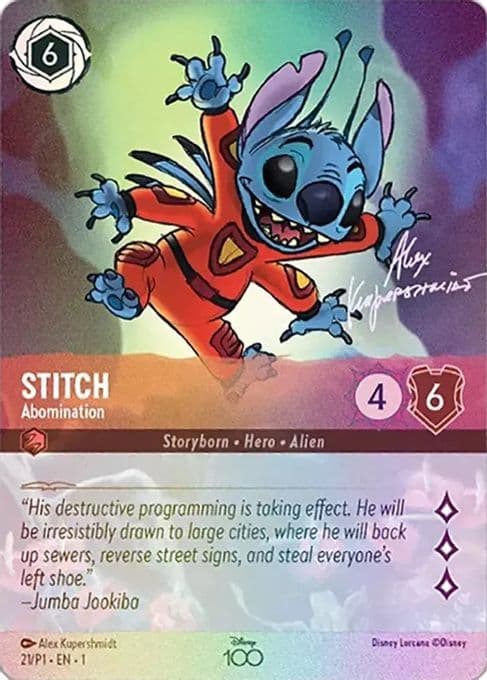 Stitch - Abomination (Alternate Art)