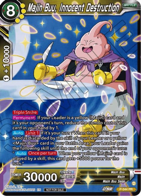 Majin Buu, Innocent Destruction (Championship Selection Pack 2023 Vol.3)