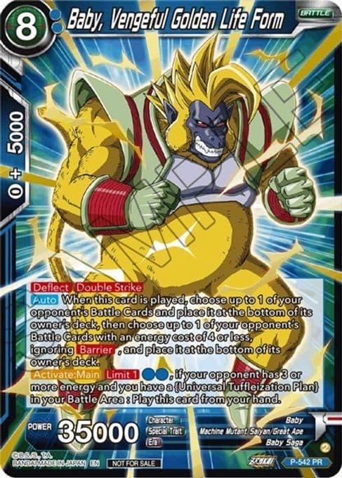 Baby, Vengeful Golden Life Form (Championship Selection Pack 2023 Vol.3) (Gold-Stamped Shatterfoil)