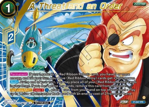 A Threat and an Order (Championship Z Extra Card Pack 2023)