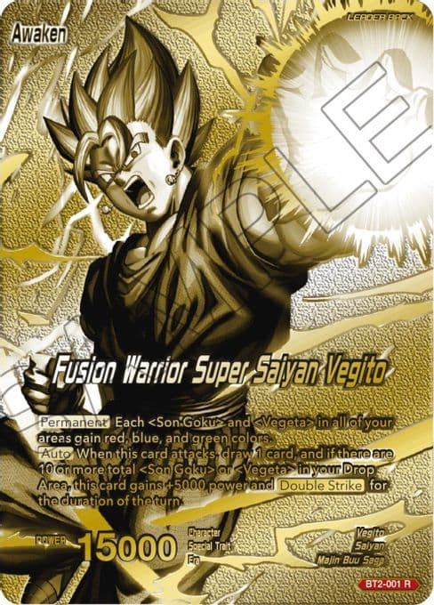 Vegito // Fusion Warrior Super Saiyan Vegito (Championship 2023 Golden Card Vol.3)