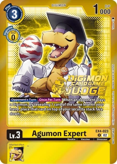 Agumon Expert - EX4-023 (Judge Pack 4)