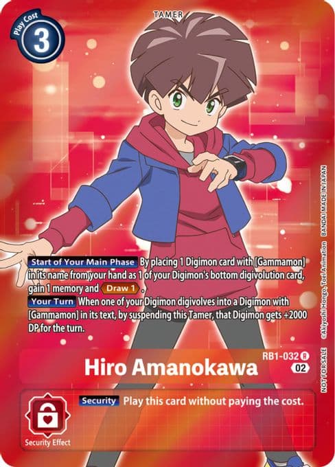 Hiro Amanokawa (Resurgence Booster Box Promotion Pack)