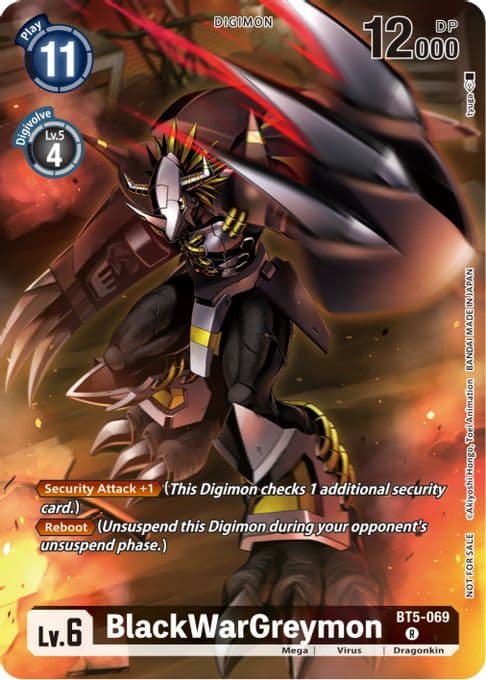 BlackWarGreymon (Tamer Party Pack -The Beginning-)