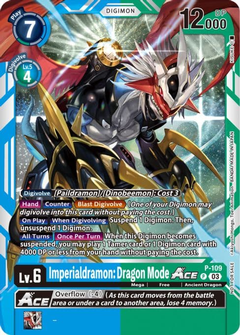 Imperialdramon: Dragon Mode ACE - P-109 (NYCC 2023 Demo Deck)