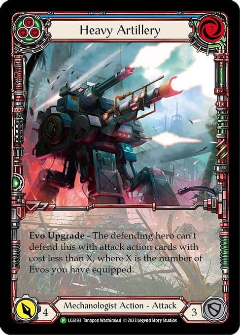 Heavy Artillery (Blue) - LGS193