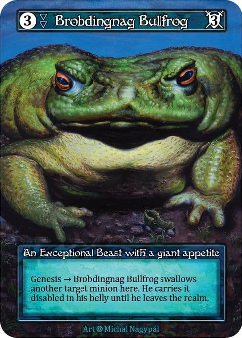 Brobdingnag Bullfrog (Foil)