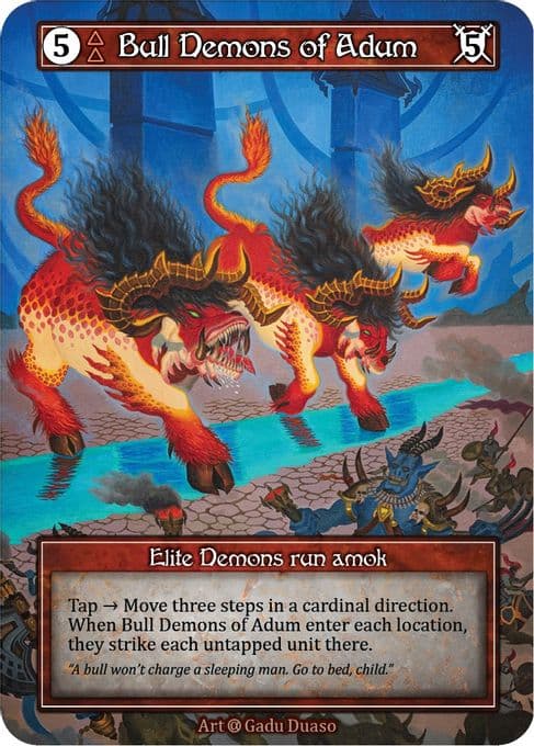 Bull Demons of Adum (Foil)