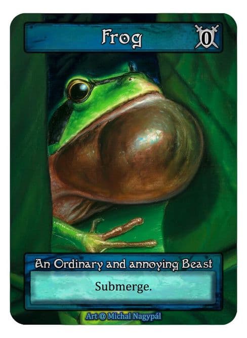 Frog (Green) (Box Topper)
