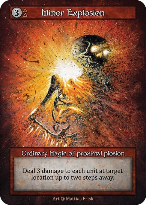 Minor Explosion (Preconstructed Deck)