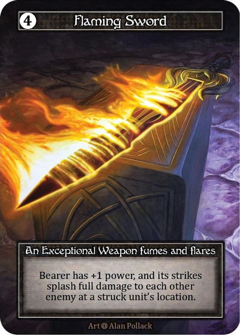 Flaming Sword (Foil)