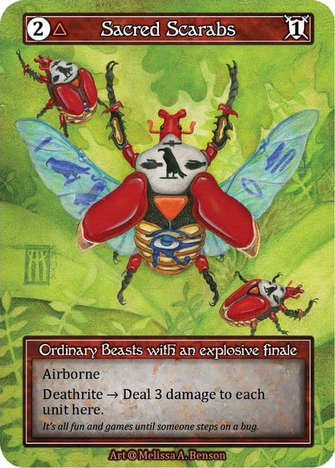 Sacred Scarabs (Foil)