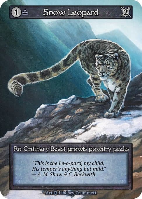 Snow Leopard (Preconstructed Deck)